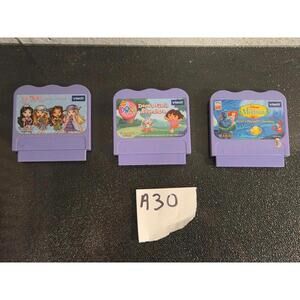 VTech Game Lot | Set of 3 - Electronic Learning Systems - Dora - Bratz